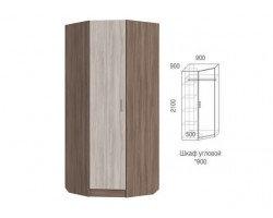 Угловой шкаф 900 без зеркала МахМебель