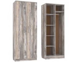 Шкаф двухстворчатый №5/3 бетон пайн Профит М