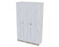 Шкаф трехстворчатый Бася ШК 557 (дуб Крафт)