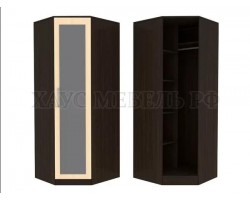 Шкаф угловой 800 с зеркалом