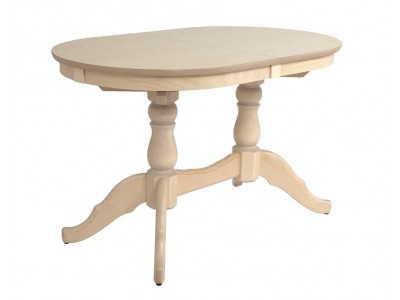 Стол обеденный Овальный-1300 (беленый дуб)