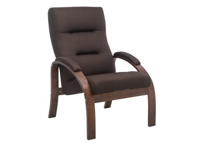 Кресло Лион (Орех текстура/ткань Малмо 28)