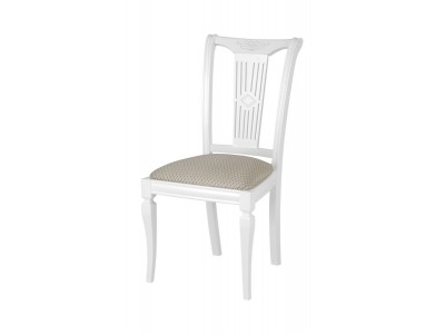 Стул "Милорд №4" (Белый/ткань Luiza Com)