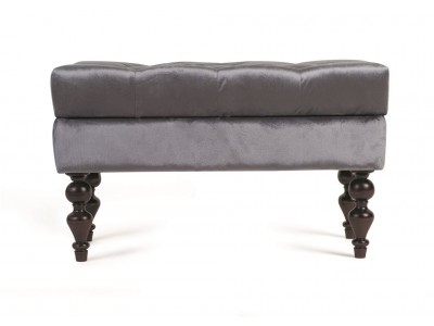 Банкетка Виктория (темный тон / 36 - голубовато-серый)