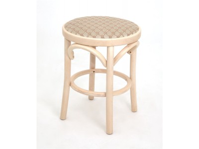 Табурет Венский мягкий (беленый дуб, ткань 1 beige)