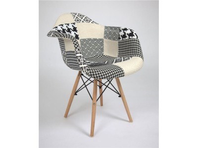 Стул 620-12-1 (White and Black PW-02)