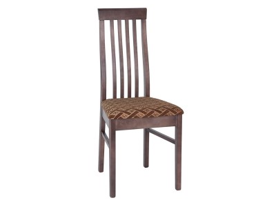 Стул Флёр (тон 317 темно-коричневый/ткань Хасира вишня)