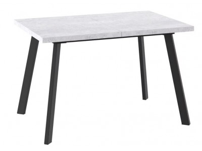 Стол раздвижной БОРГ-140(180)х85 Серый сланец/Чёрный