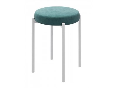 Табурет BOB (b15 / MINT LUX/Белый)