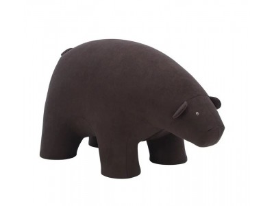 Пуф Bear (ткань Omega 22) темный