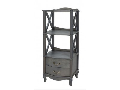 Этажерка "Джульетта"-2 (серый ясень) Вис Этажерка "Джульетта"-2 (серый ясень) Вис