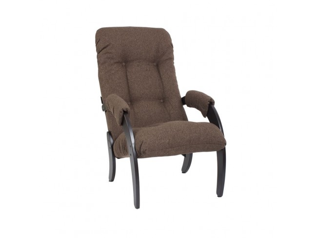 Кресло для отдыха Модель 61 (венге/ Мальта -15) Ткань