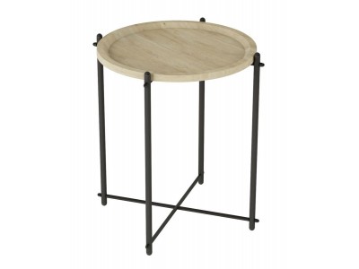 Стол журнальный Кнуд (Дуб санремо/Чёрный) Стол журнальный Кнуд (Дуб санремо/Чёрный)