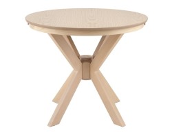 Стол Милан 900 раздвижной (беленый дуб)