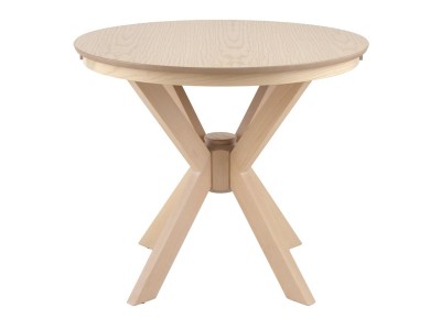 Стол Милан 900 раздвижной (беленый дуб)