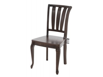 Стул жесткий "Кабриоль" (Тон 7 Орех темный)