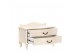 Прикроватная тумбочка Джульетта широкая 2 ящика (Дуб шампань) Ls