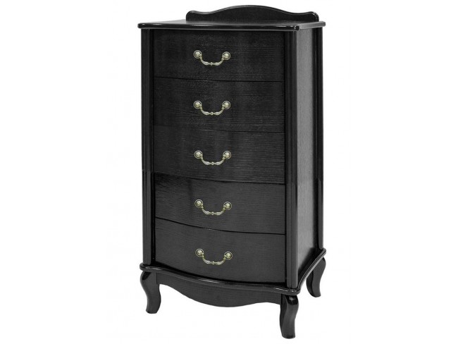 Комод "Джульетта" узкий 5 ящ.(венге) Вис