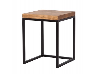Стол кофейный Лайтборт Loft (Дуб/каркас чёрный) Стол кофейный Лайтборт Loft (Дуб/каркас чёрный)