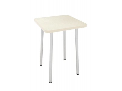 Табурет на хромированных ногах (Ванильные колечки 2812)