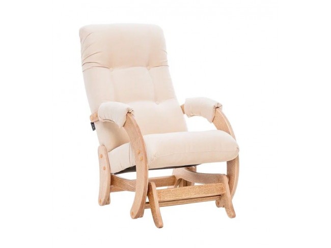 Кресло гляйдер Модель 68 (Verona Vanilla / Дуб / Шпон)
