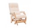 Кресло гляйдер Модель 68 (Verona Vanilla / Дуб / Шпон)
