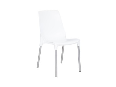 Стул ST 75-SHT (Белый / ноги S424 металлические / хром, лак)Sheffilton
