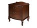 Прикроватная тумбочка Джульетта 3 ящика (Орех) Ls
