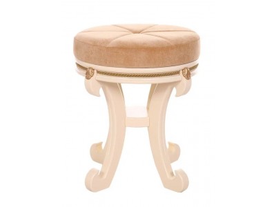 Банкетка Глория (Дуб шампань/Крем/ткань) Вис