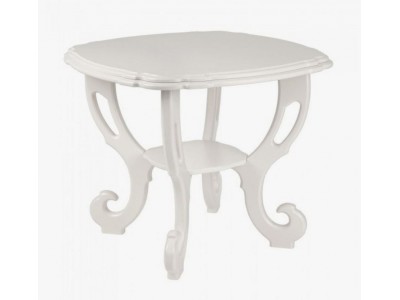 Стол журнальный "Кофейный" (молочный дуб) Вис