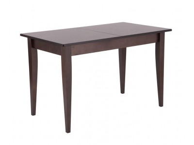 Стол Квадро (1200*700+300/цвет столешницы Темный орех/цвет ножек Темный орех)