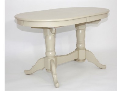 Стол Презент (Слоновая кость/массив березы, Шпон)