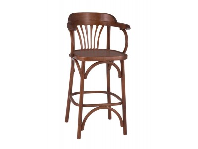 Стул барный 650 Венский твердый (средний тон)