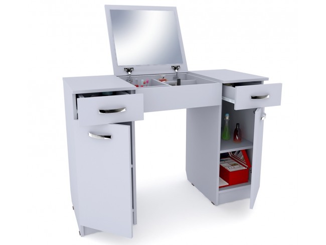Туалетный стол "Римини-5" (Белый)