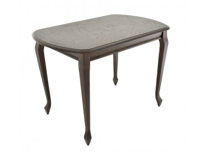 Стол "Прага 110" раздвижной (1100х700 / Цвет дерева: Тон 7 Орех темный)