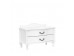 Прикроватная тумбочка Джульетта широкая 2 ящика (Молочный дуб) Ls