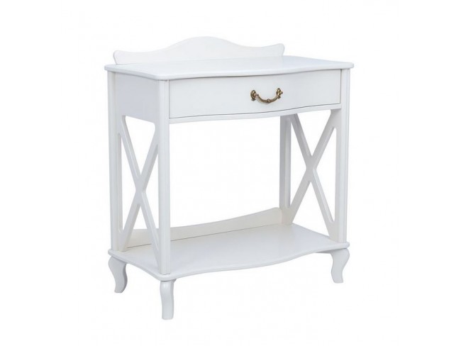 Консоль "Джульетта"-2 (молочный дуб) Вис