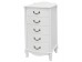 Комод "Джульетта" узкий 5 ящ.(молочный дуб) Вис