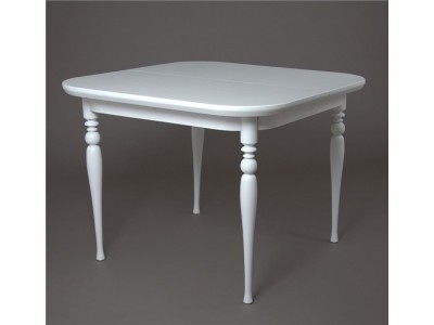 Стол обеденный Вальс-1000 (белая эмаль)