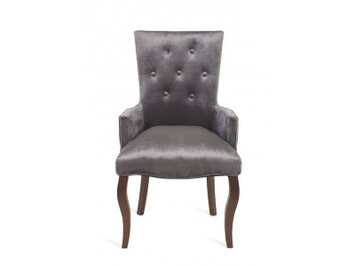 Кресло Виктория (темный тон / 36 - голубовато-серый)