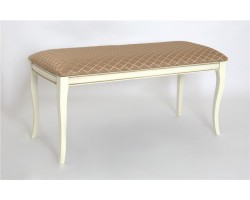 Банкетка "Кентавр" (Эмаль 11+ патина золото/ткань Palermo)