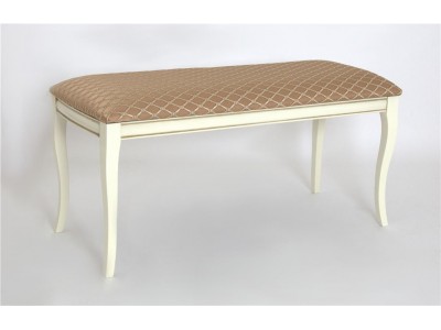 Банкетка "Кентавр" (Эмаль 11+ патина золото/ткань Palermo)