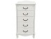 Комод "Джульетта" узкий 5 ящ.(молочный дуб) Вис Комод "Джульетта" узкий 5 ящ.(молочный дуб) Вис