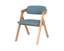 Стул складной Томас (бук/ткань Айсберг логан)