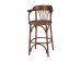 Стул барный 650 Венский твердый (средний тон)
