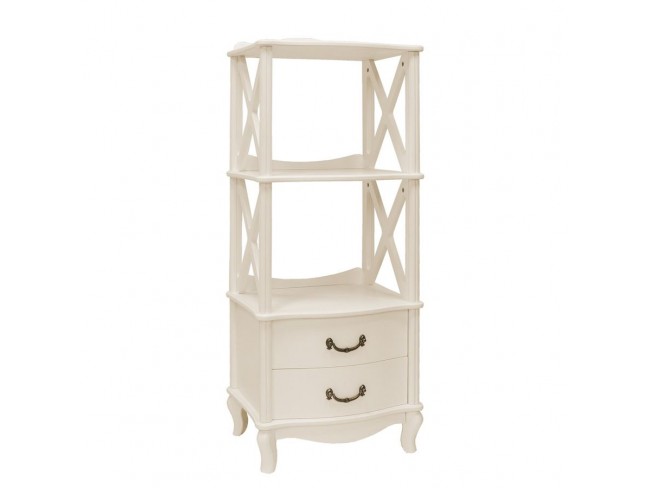 Этажерка ДЖУЛЬЕТТА -2 (Дуб шампань) Ls