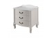 Тумбочка прикроватная "Джульетта" 3 ящ. (молочный дуб) Вис