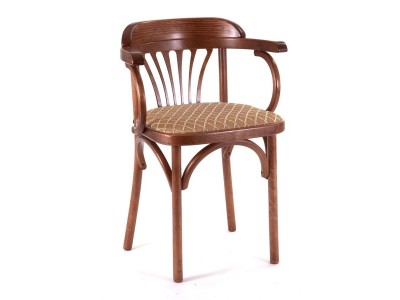 Стул Венский мягкий (средний тон, ткань 2 caramel)