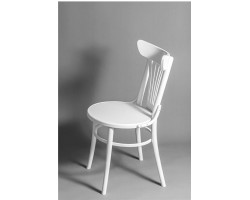 Стул венский Uranus (белый) жесткое сиденье