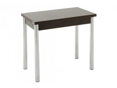 Стол обеденный ЛС-831 (ЛДСП/Венге/ ноги Хром)